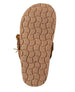 bebe Girl's Faux Sherpa Footbed Clog with Hanging Charms