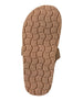bebe Girl's Floral Embroidery Memory Foam Footbed Slide Sandals
