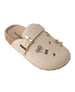 bebe Girl's Ornament Footbed Clog Sandal
