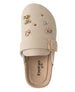bebe Girl's Ornament Footbed Clog Sandal