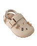bebe Toddler Girl's Ornament Footbed Sandal with Memory Foam Insole
