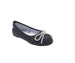 bebe Girls' Ballet Flats - Sparkly Ballet Shoes for Girls with Glitter and Rhinestone Bow, Girl's Shoe for Little Kid/Big Kid