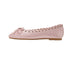 bebe Girl's Ballet Flats & Comfy Easy Slip-On Shoes with Cut-Out Detail, Bow & Hanging Charm