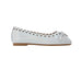 bebe Girl's Ballet Flats & Comfy Easy Slip-On Shoes with Cut-Out Detail, Bow & Hanging Charm