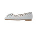 bebe Girl's Ballet Flats & Comfy Easy Slip-On Shoes with Cut-Out Detail, Bow & Hanging Charm