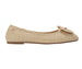 bebe Girl's Ballet Flats - Comfortable Lightweight Shoes with Cherry Charm, Bow & Heart Rivet