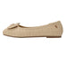 bebe Girl's Ballet Flats - Comfortable Lightweight Shoes with Cherry Charm, Bow & Heart Rivet