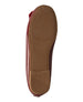 bebe Girls' Patent Ballet Flats with Velvet Bow Accent and Charm Detail