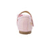 bebe Toddler Girl's Ballet Flat with Puffy Bow and Cherry Charm