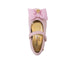 bebe Toddler Girl's Ballet Flat with Puffy Bow and Cherry Charm