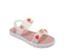 bebe Girl's PCU sandal with Strawberry Charms