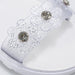 bebe Toddler Girl's PCU sandal with Glitter Flower and RS