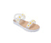 bebe Toddler Girl's PCU Sandal with Flowers
