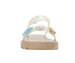 bebe Toddler Girl's PCU Sandal with Sea Life Charms