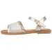 bebe Girls' Sandals - Kids' Open Toe Summer Shoes with Mesh Upper, Perfect Flat Sandals for Girls (Little Girl/Big Girl)
