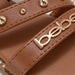 bebe Girl's fashion Sandals with Dome Stud and bebe Logo hw