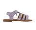 bebe Girl's Fashion Sandals - Comfy Dressy Shoes with Fruit Accents, Studs, and Hanging "b" Charm
