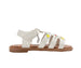 bebe Girl's Sandals – Strappy Flat Sandals and Studded Summer Shoes (Little Kid-Big Kid)