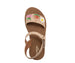 bebe Girl's Fashion Sandals - Comfy Dressy Shoes with Fruit and Flower Charms