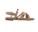 bebe Girl's Fashion Sandals - Dressy Shoes with Tiny Fruit Charms and Raffia Embossed Accents