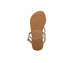 bebe Girl's Fashion Sandals - Dressy Shoes with Tiny Fruit Charms and Raffia Embossed Accents