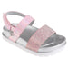 bebe Girls' Sandals - Cute and Sparkly Toddler Girls' Summer Shoes, Perfect Beach Sandals for Toddlers