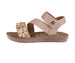 bebe Toddler Girl's Sandals – Cute Flat Adjustable Summer Strappy Sandals for Little Girls