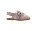 bebe Toddler Girl's Fashion Mule Sandals - Dressy Shoes with Playful Charm Details