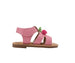 bebe Toddler Girl's Fashion Sandals - Dressy Shoes with Crochet Fruit Details