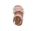 bebe Toddler Girl's Fashion Sandals - Dressy Shoes with Ruffle Detail and bebe Mix Beads