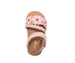 bebe Toddler Girl's Fashion Sandals - Dressy Shoes with Braided Detail and Flower Applique