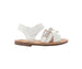 bebe Toddler Girl's Sandals – Cute Flat Adjustable Summer Strappy Sandals for Little Girls