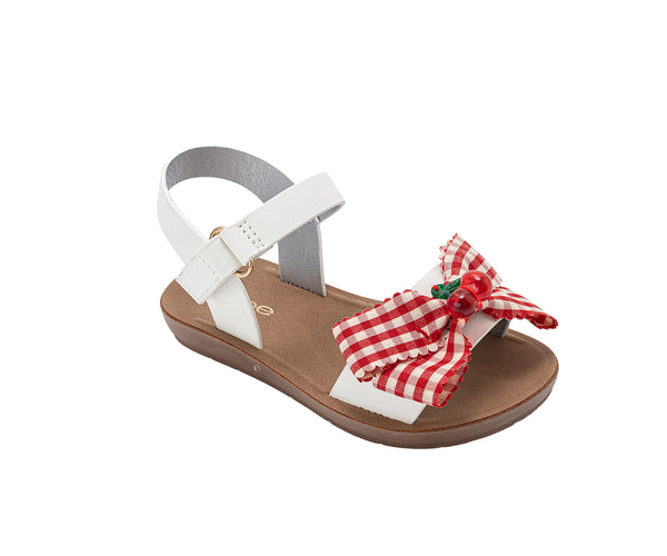 bebe Toddler Girl's Sandals – Cute Fashion Flat Sandals and Summer Shoes with Ankle Strap (Toddler-Little Kid-Big Kid)