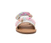 bebe Toddler Girl's Fashion Sandals - Dressy Shoes with Glitter Braid and Bracelet Accent