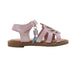 bebe Toddler Girl's Fashion Sandals - Dressy Shoes with "rs" Logo and Hanging Charms