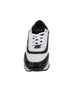 bebe Women's Versatile and Comfortable Sneaker with Mixed Materials