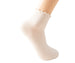 Dearfoams Women's Lettuce Cuff Ruffle Anklet Socks 3-Pack