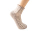 Dearfoams Women's Lettuce Cuff Ruffle Anklet Socks 3-Pack