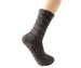 Dearfoams Women's Cushioned Crew Socks with Scallop Edge 3 Pack