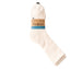 Dearfoams Women's Cushioned Crew Socks with Scallop Edge 3 Pack