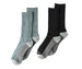 Dearfoams Men's Wool Blend Boot Socks with Cushion 2-Pack