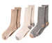 Dearfoams Men's Wool Blend Cushion Crew Socks 3-Pack