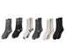 Dearfoams Men's Cushioned Cotton Crew Socks 6 Pack