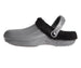 FOAMWALK Men's Comfy, Soft and Furry Solid Clogs with Sherpa Lining - Warm Light Fluffy Clogs for Men