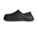 FOAMWALK Men's Soft and Comfortable EVA Clog with Faux Fur Lining and Fabric Heel - Furry Clogs for Men