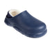 FOAMWALK Men's Soft and Comfortable EVA Clog with Faux Fur Lining and Fabric Heel - Furry Clogs for Men