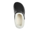 FOAMWALK Women's Comfortable Furry Solid and Bubble Heel Platform Clogs with Faux Fur Lining - Fur Lined Clogs for Women