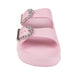 Foamwalk Womens' Sandals - Comfortable Double Buckle Beach Slides, Everyday Women's Slide Sandals