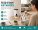 iHome Smart Automatic Pet Feeder with WiFi, App Control, 4L Capacity