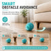 iHome Interactive Ball Toy for Dogs & Cats, 360° Rolling, Vibration & LED Light